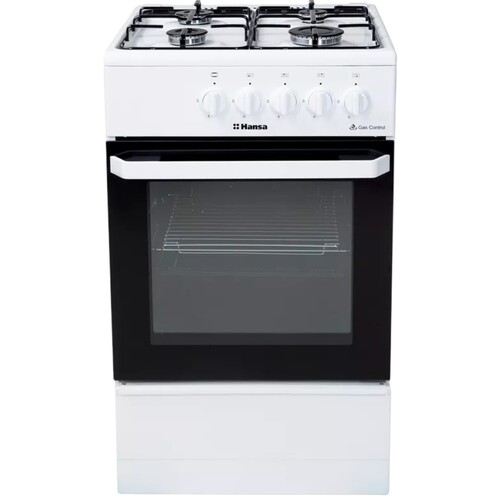 Купить Газовая плита Hansa FCGW510029A белый  9903543. Характеристики, отзывы и цены в Донецке