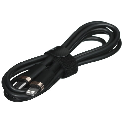 Купить Кабель круглый USAMS Lightning 8-pin - USB Type-C черный 1.2 м  5480392. Характеристики, отзывы и цены в Донецке