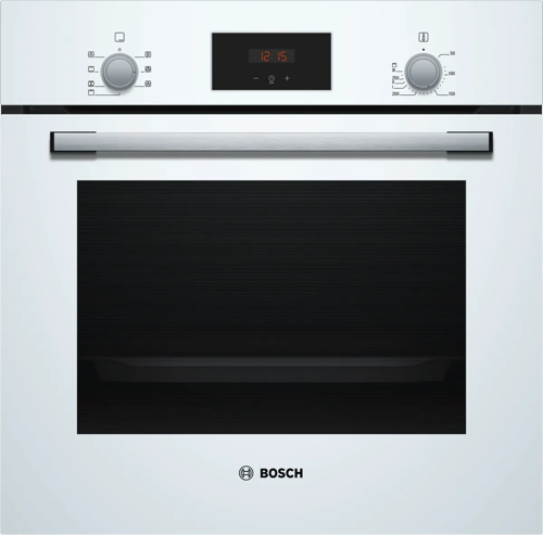 Купить Электрический духовой шкаф Bosch HBF113BV1S белый  9119197. Характеристики, отзывы и цены в Донецке