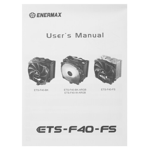 Купить Кулер для процессора Enermax ETS-F40-FS ARGB Edition  5615125. Характеристики, отзывы и цены в Донецке