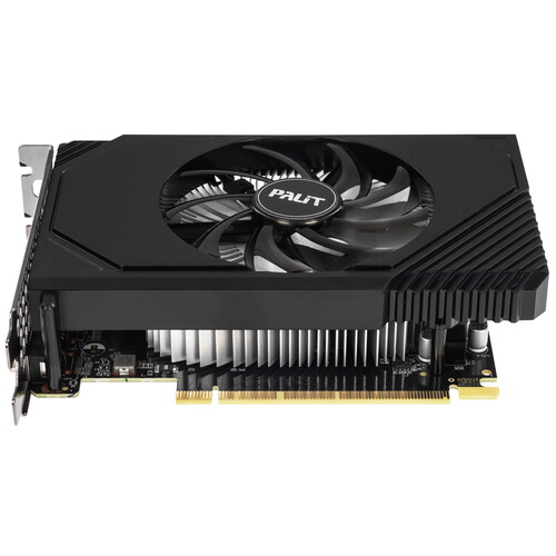Купить Видеокарта Palit GeForce RTX 3050 StormX OC [NE63050S18JE-1072F]  9227581. Характеристики, отзывы и цены в Донецке