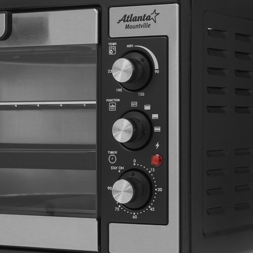 Купить Мини-печь Atlanta ATH-1406 черный  5312370. Характеристики, отзывы и цены в Донецке