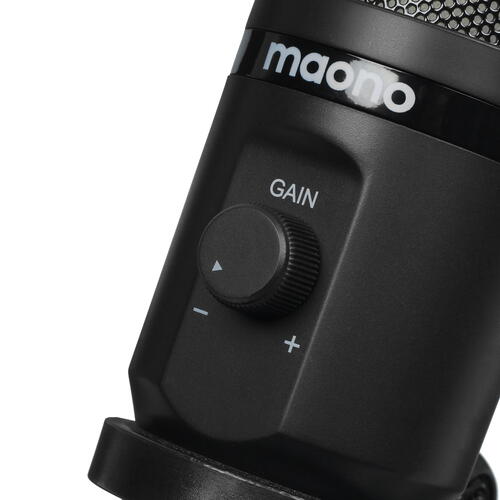 Купить Микрофон Maono AU-PM461TR RGB черный  5043846. Характеристики, отзывы и цены в Донецке