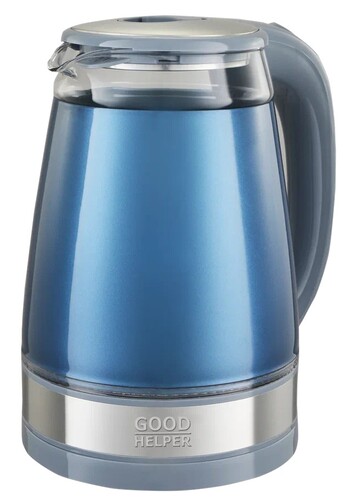 Купить Электрочайник Goodhelper KPG-1811 синий  9304898. Характеристики, отзывы и цены в Донецке
