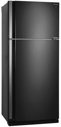 Купить Холодильник с морозильником   Sharp SJXE59PMBK черный  7910613. Характеристики, отзывы и цены в Донецке