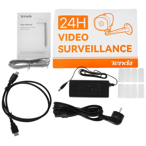 Купить Система видеонаблюдения Tenda K8P-4TR  9938025. Характеристики, отзывы и цены в Донецке