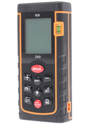 Купить Лазерный дальномер RGK D60  1080263. Характеристики, отзывы и цены в Донецке