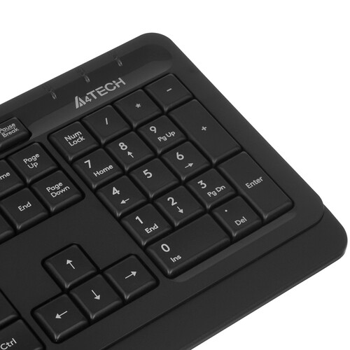 Купить Клавиатура+мышь беспроводная   A4Tech Fstyler FG1012 черный  4888895. Характеристики, отзывы и цены в Донецке