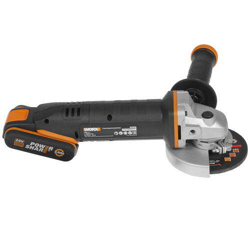 Купить Углошлифовальная машина (УШМ) Worx WX800 PowerShare 20V  8199933. Характеристики, отзывы и цены в Донецке
