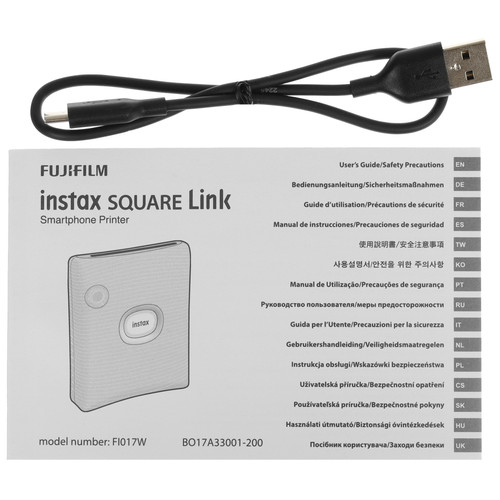Купить Компактный фотопринтер FUJIFILM Instax Square Link Gift Box зеленый  5660680. Характеристики, отзывы и цены в Донецке