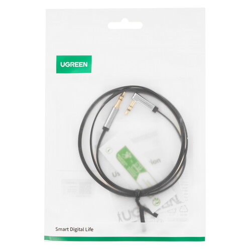 Купить Кабель   Ugreen jack 3.5 мм - jack 3.5 мм черный  9147607. Характеристики, отзывы и цены в Донецке