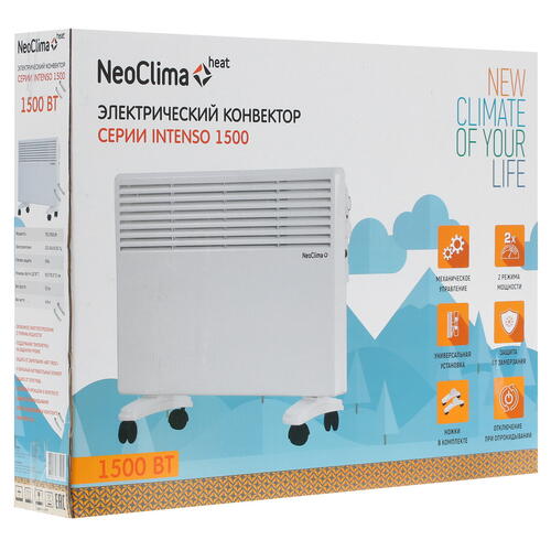 Купить Конвектор Neoclima Intenso 1500  1152559. Характеристики, отзывы и цены в Донецке