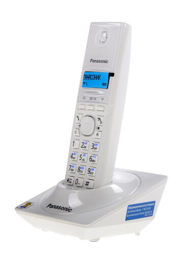 Купить Телефон беспроводной (DECT) Panasonic KX-TG1711RUW  0133093. Характеристики, отзывы и цены в Донецке