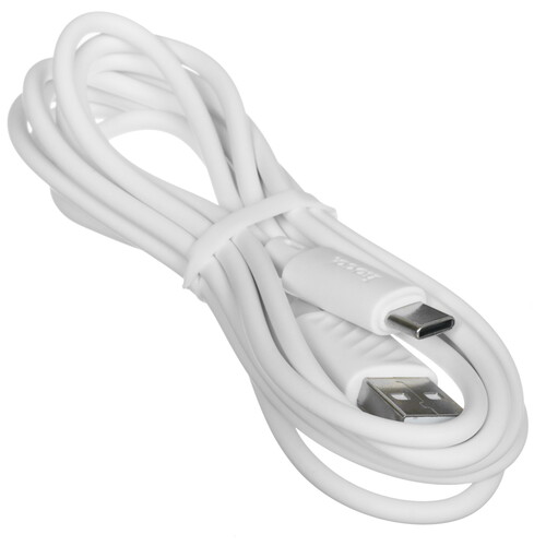 Купить Кабель круглый Hoco USB Type-C - USB 2.0 Type-A белый 2 м  5635372. Характеристики, отзывы и цены в Донецке