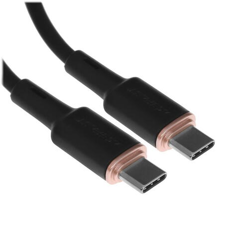 Купить Кабель круглый ACEFAST USB Type-C - USB Type-C черный 1.2 м  5415550. Характеристики, отзывы и цены в Донецке