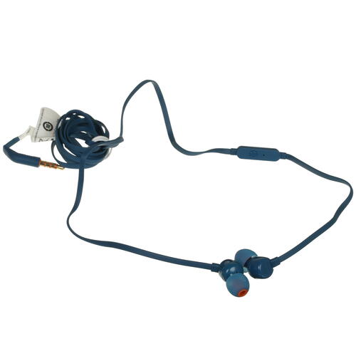 Купить Проводные наушники JBL T110 синий  5043161. Характеристики, отзывы и цены в Донецке