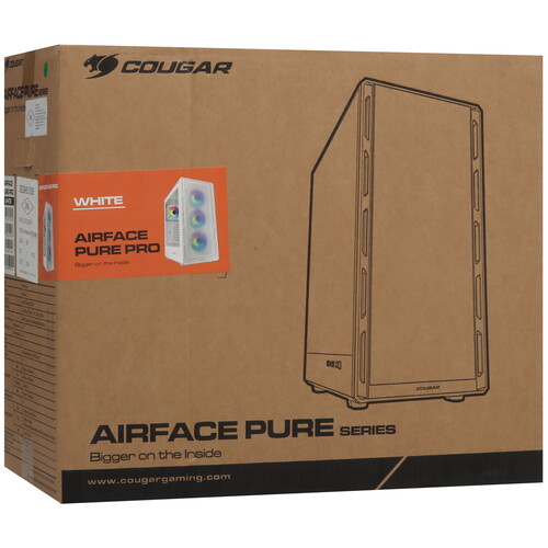 Купить Корпус Cougar Airface Pure Pro  5618007. Характеристики, отзывы и цены в Донецке