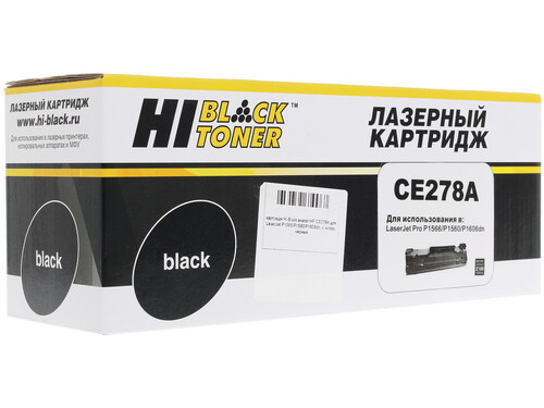 Купить Картридж лазерный Hi-Black CE278A черный, с чипом  7939740. Характеристики, отзывы и цены в Донецке