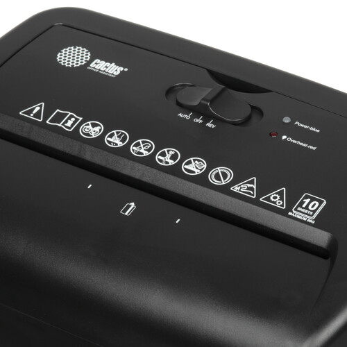 Купить Уничтожитель бумаг Cactus CS-SH-10-21-5X18  9073811. Характеристики, отзывы и цены в Донецке