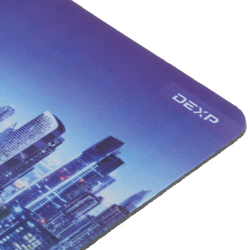 Купить Коврик DEXP OM-XS The City  разноцветный  1274994. Характеристики, отзывы и цены в Донецке