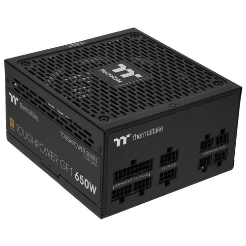 Купить Блок питания Thermaltake Toughpower GF1 650W [PS-TPD-0650FNFAGE-1]  4874836. Характеристики, отзывы и цены в Донецке