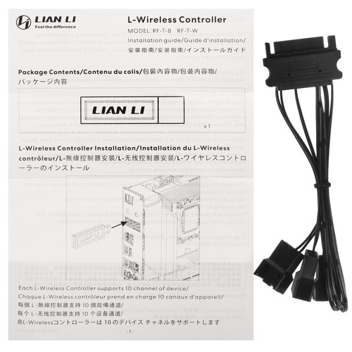 Купить Контроллер подсветки LIAN LI L-Wireless Controller [G89.RF-T-B.R2]  5682834. Характеристики, отзывы и цены в Донецке