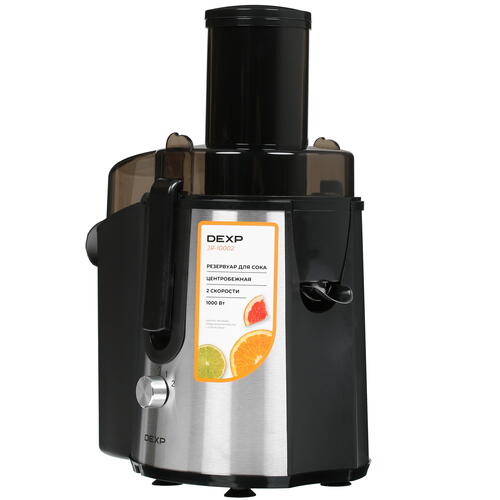 Купить Соковыжималка электрическая DEXP JR-10002 черный  9977434. Характеристики, отзывы и цены в Донецке