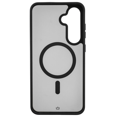 Купить Накладка  VLP Moon Case для Samsung Galaxy S24 FE черный/прозрачный  5497771. Характеристики, отзывы и цены в Донецке