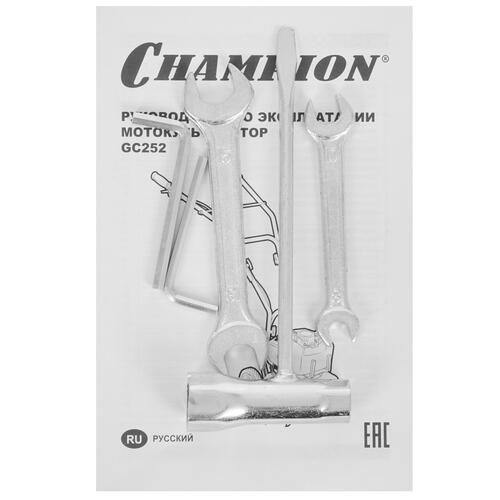 Купить Бензиновый культиватор Champion GC252  7996532. Характеристики, отзывы и цены в Донецке