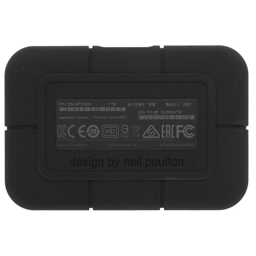 Купить 1024 ГБ Внешний SSD LaCie Rugged Pro SSD Thunderbolt3 [STHZ1000800]  4760162. Характеристики, отзывы и цены в Донецке