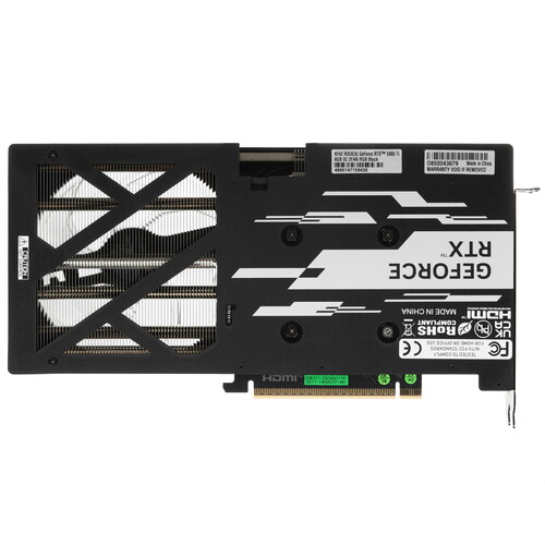 Купить Видеокарта KFA2 GeForce RTX 5060 Ti ROCK(X) OC 2FAN RGB Black  5623312. Характеристики, отзывы и цены в Донецке