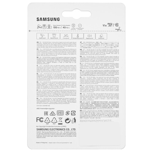 Купить Карта памяти Samsung PRO Endurance microSDXC 128 ГБ  5484862. Характеристики, отзывы и цены в Донецке