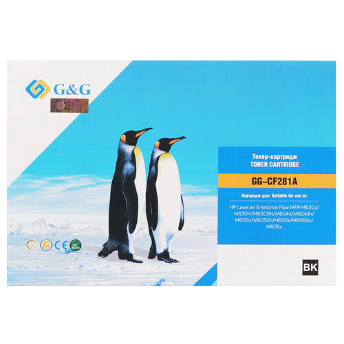 Купить Картридж лазерный G&G NT-CF281A черный, с чипом  9906819. Характеристики, отзывы и цены в Донецке