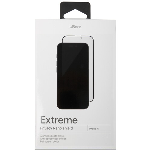 Купить Защитное стекло uBear для экрана Apple iPhone 16  5474413. Характеристики, отзывы и цены в Донецке