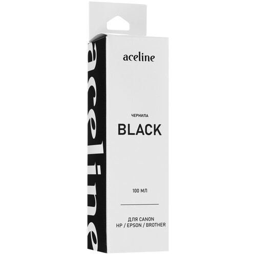 Купить Чернила водорастворимые Aceline CI1-BK черный  9209788. Характеристики, отзывы и цены в Донецке