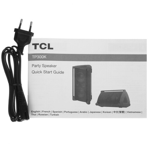 Купить Портативная аудиосистема TCL TP300K, черный  5638026. Характеристики, отзывы и цены в Донецке