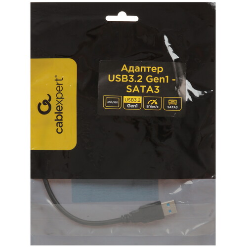 Купить Внешний адаптер для накопителя Cablexpert A-USB3-SATA3-2.5  5623319. Характеристики, отзывы и цены в Донецке