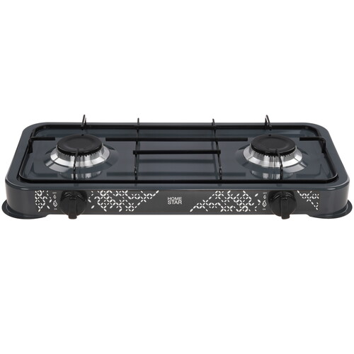 Купить Газовая плитка HOMESTAR HS-1202 черный  8136751. Характеристики, отзывы и цены в Донецке