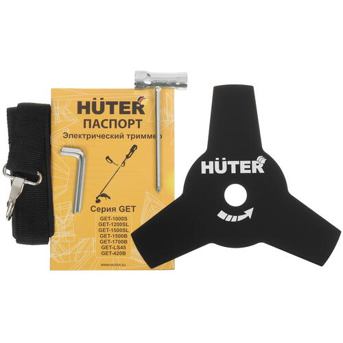 Купить Триммер электрический Huter GET-1700B  8141917. Характеристики, отзывы и цены в Донецке