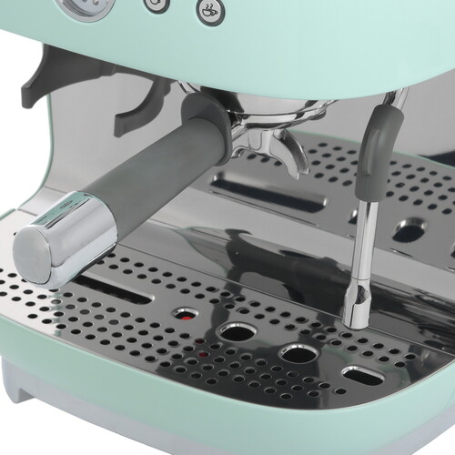 Купить Кофеварка рожковая Smeg EGF03PGEU зеленый  5488485. Характеристики, отзывы и цены в Донецке