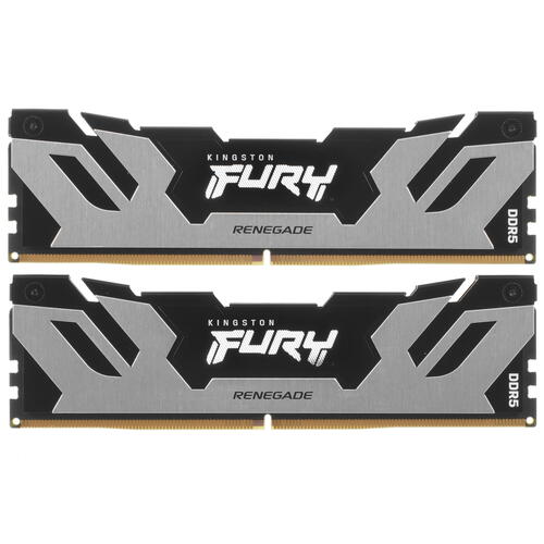 Купить Оперативная память Kingston FURY Renegade Silver [KF564C32RSK2-32] 32 ГБ  5058507. Характеристики, отзывы и цены в Донецке