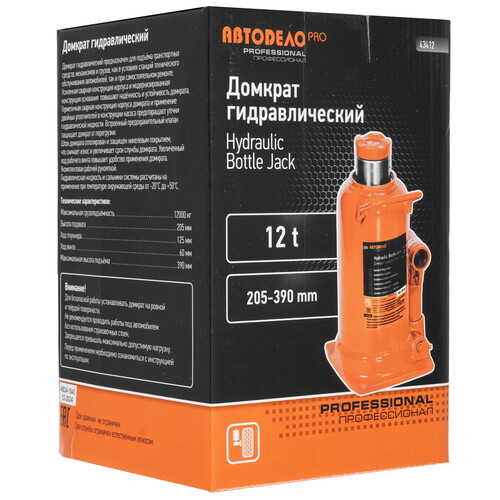 Купить Домкрат АвтоDело 43412  8142248. Характеристики, отзывы и цены в Донецке