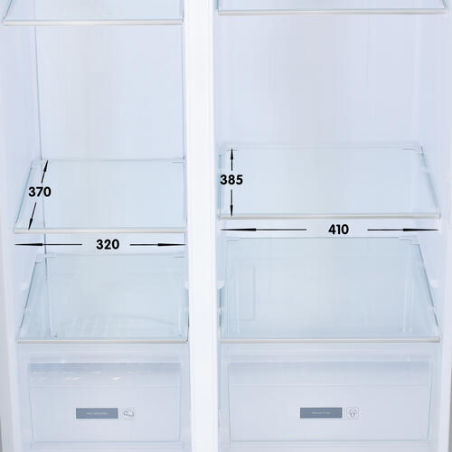 Купить Холодильник Side by Side   DEXP SBS4-59AKA белый  5099638. Характеристики, отзывы и цены в Донецке