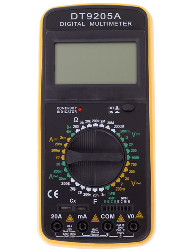 Купить Мультиметр TEK DT 9205A  1118127. Характеристики, отзывы и цены в Донецке