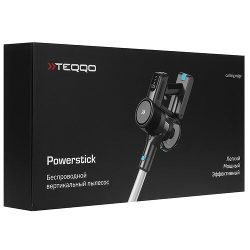 Купить Пылесос  вертикальный  TEQQO Powerstick GLIDE BASIC  серый  9176117. Характеристики, отзывы и цены в Донецке