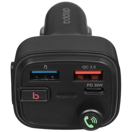 Купить FM-трансмиттер Deppa Wave Pro  5607795. Характеристики, отзывы и цены в Донецке