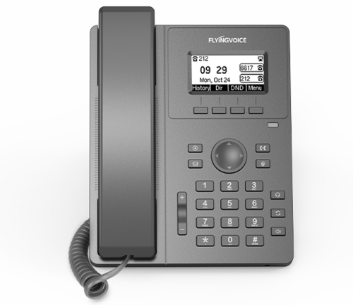Купить Телефон VoIP Flyingvoice P10 серый  9088994. Характеристики, отзывы и цены в Донецке