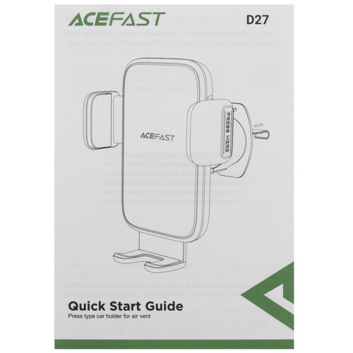 Купить Держатель автомобильный ACEFAST D27 черный  5463724. Характеристики, отзывы и цены в Донецке