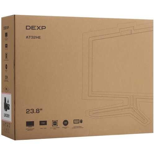 Купить 23.8" Моноблок DEXP Atlas AT32HE  9199069. Характеристики, отзывы и цены в Донецке