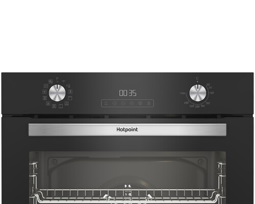 Купить Электрический духовой шкаф Hotpoint HFE8 1231 JSH BLG черный  9241415. Характеристики, отзывы и цены в Донецке